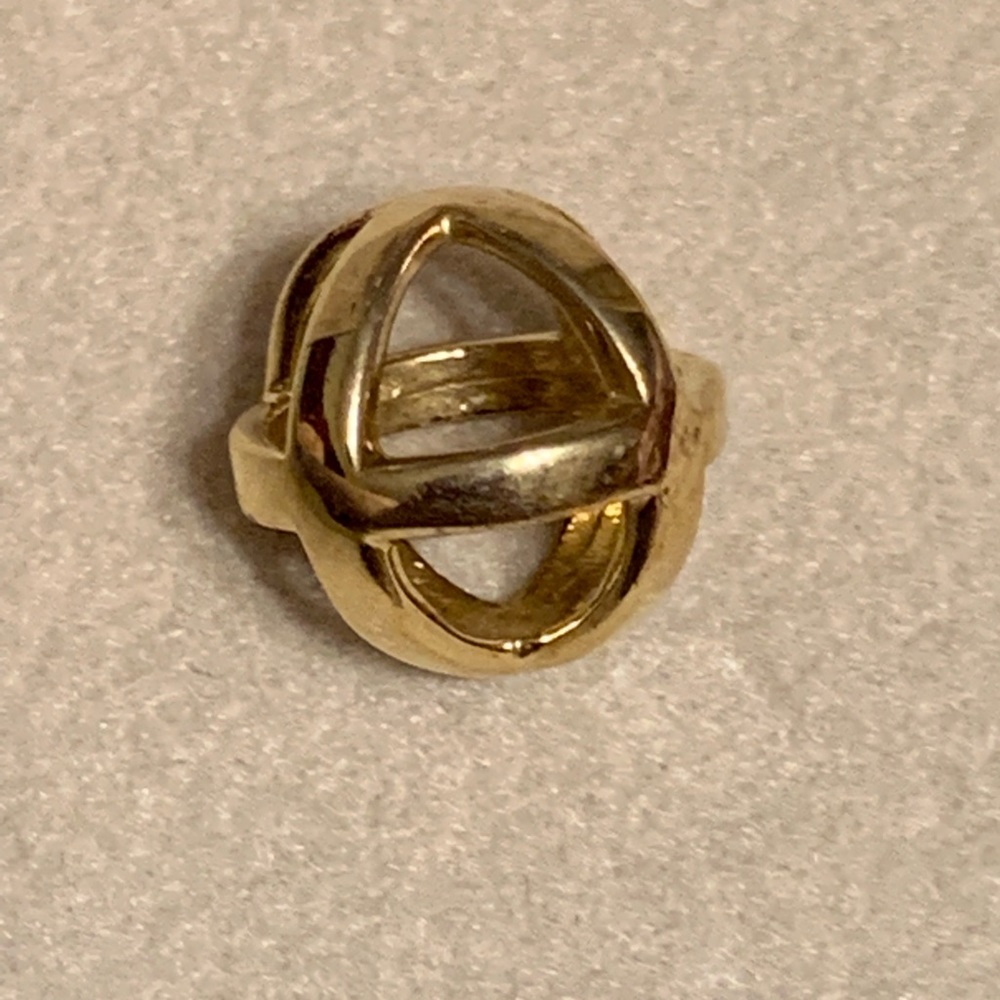 Authentic 18k gold Trollbeads Stay Positive bead